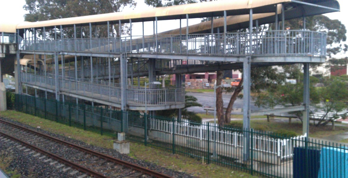 רמפת הגעה לרכבת